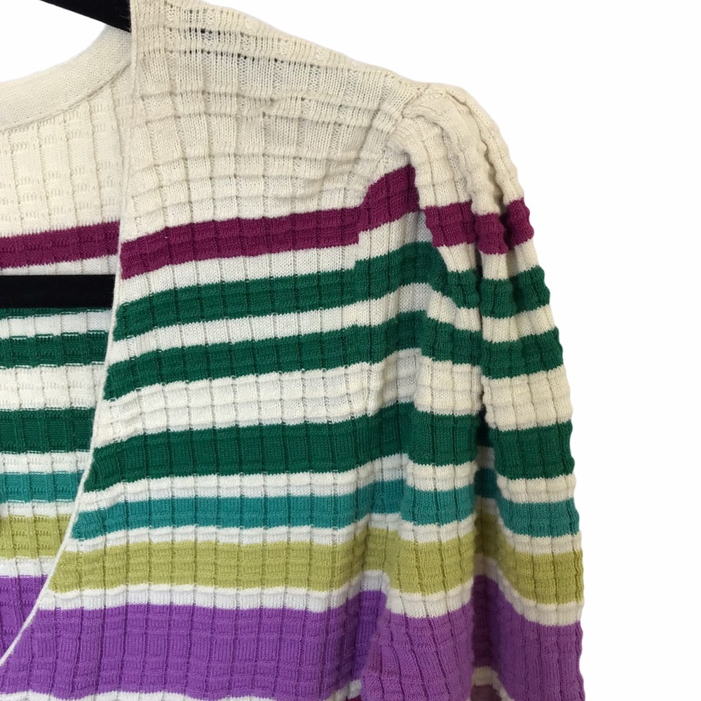 Free People Multi Color Gidget Sweater Mini Dress - Picture 8 of 9